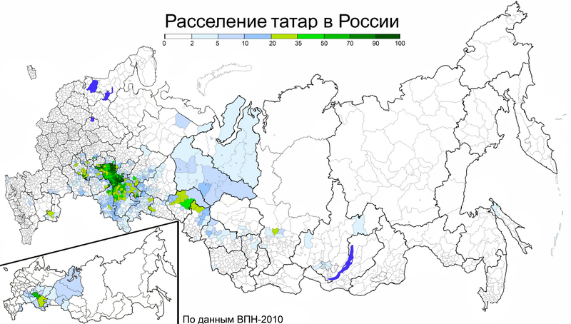 Файл:Татары в России - 2010.png